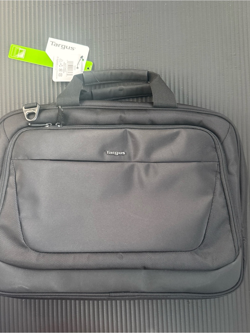 Targus Black Laptop Briefcase with Front Pocket